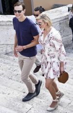 IVANKA TRUMP and Her Husband Jared Kushner Out in Rome 09/21/2019