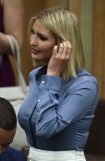 IVANKA TRUMP at a Meeting at United Nations Headquarters in New York 09/23/2019