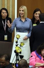 IVANKA TRUMP at a Meeting at United Nations Headquarters in New York 09/23/2019