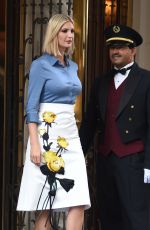 IVANKA TRUMP Leaves Her Hotel in New York 09/23/2019