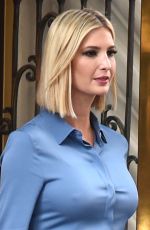 IVANKA TRUMP Leaves Her Hotel in New York 09/23/2019