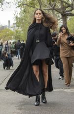 IZABEL GOULART at Valentino Fashion Show in Paris 09/29/2019