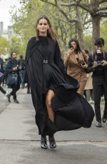 IZABEL GOULART at Valentino Fashion Show in Paris 09/29/2019