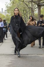 IZABEL GOULART at Valentino Fashion Show in Paris 09/29/2019