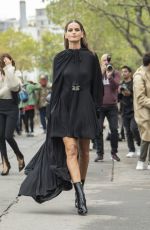 IZABEL GOULART at Valentino Fashion Show in Paris 09/29/2019