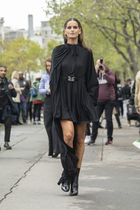 IZABEL GOULART at Valentino Fashion Show in Paris 09/29/2019