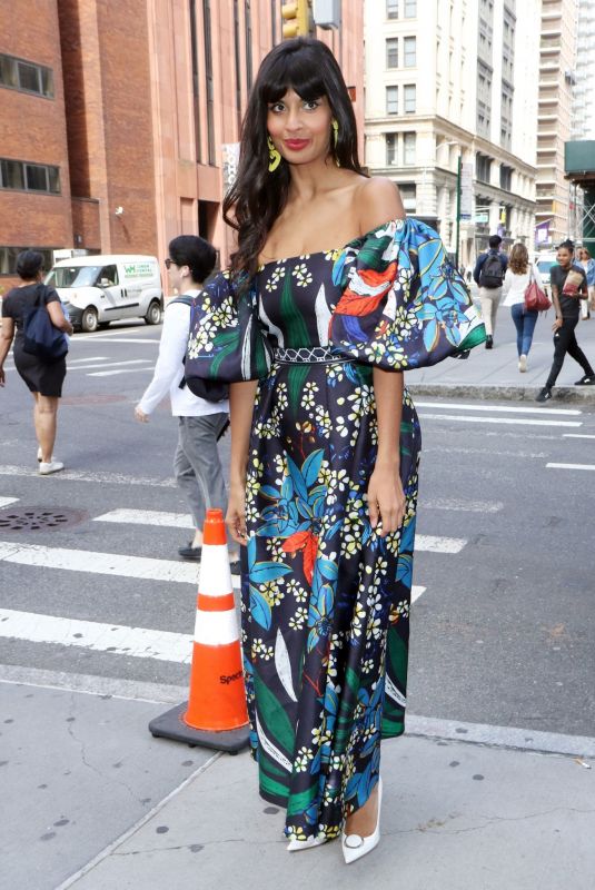 JAMEELA JAMIL Out and About in New York 09/26/2019