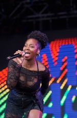 JAMELIA Performs at Mighty Hoopla Festival in London 09/06/2019