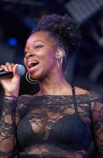 JAMELIA Performs at Mighty Hoopla Festival in London 09/06/2019