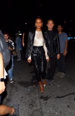 JASMINE TOOKES Arrives at Spring Studios in New York 09/10/2019