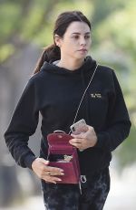 JENNA DEWAN Leaves a Gym in Los Angeles 09/11/2019