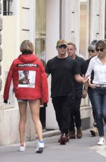 JENNIFER FLANVIN, SOPHIA and Sylvester Stallone in Rome 09/02/2019