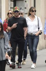 JENNIFER FLANVIN, SOPHIA and Sylvester Stallone in Rome 09/02/2019