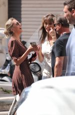 JENNIFER FLANVIN, SOPHIA and Sylvester Stallone in Rome 09/03/2019