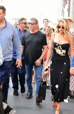 JENNIFER FLANVIN, SOPHIA and Sylvester Stallone in Rome 09/03/2019