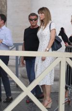 JENNIFER FLANVIN, SOPHIA and Sylvester Stallone in Rome 09/03/2019