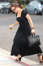 JENNIFER GARNER Arrives at a Church in Pacific Palisades 09/15/2019