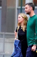 JENNIFER LAWRENCE and Cooke Maroney in New York 09/16/2019