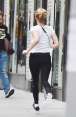 JENNIFER LAWRENCE Out Running in New York 09/18/2019