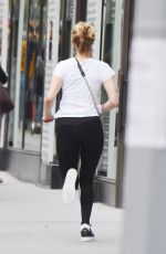 JENNIFER LAWRENCE Out Running in New York 09/18/2019
