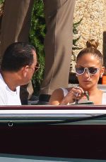 JENNIFER LOPEZ and Alex Rodriguez Out in Cannes 09/06/2019