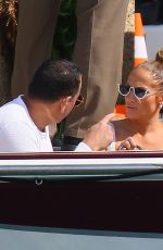 JENNIFER LOPEZ and Alex Rodriguez Out in Cannes 09/06/2019