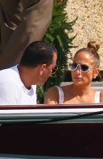 JENNIFER LOPEZ and Alex Rodriguez Out in Cannes 09/06/2019