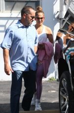 JENNIFER LOPEZ Arrives at a Gym in Miami 09/25/2019