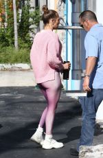 JENNIFER LOPEZ Arrives at a Gym in Miami 09/25/2019