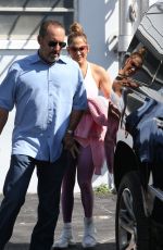 JENNIFER LOPEZ Arrives at a Gym in Miami 09/25/2019