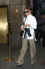 JENNIFER LOPEZ Arrives at Late Night with Seth Meyers in New York 09/11/2019