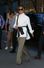 JENNIFER LOPEZ Arrives at Late Night with Seth Meyers in New York 09/11/2019