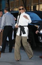 JENNIFER LOPEZ Arrives at Late Night with Seth Meyers in New York 09/11/2019