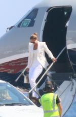 JENNIFER LOPEZ Arrives in St. Tropez 09/02/2019