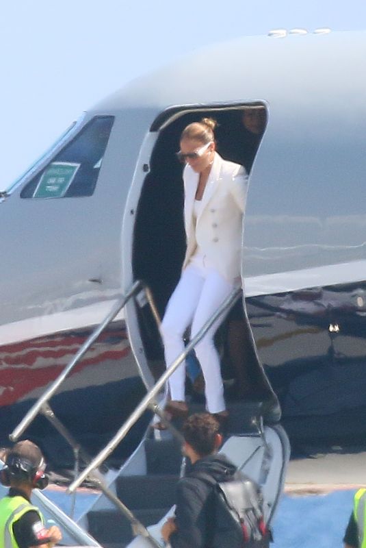 JENNIFER LOPEZ Arrives in St. Tropez 09/02/2019