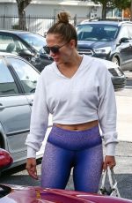 JENNIFER LOPEZ at a Private Yoga Class in Miami Beach 09/18/2019