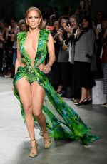 JENNIFER LOPEZ at Versace Runway Show at Milan Fashion Week 09/20/2019