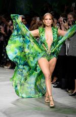 JENNIFER LOPEZ at Versace Runway Show at Milan Fashion Week 09/20/2019