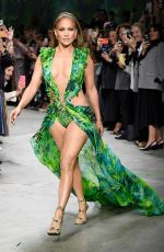JENNIFER LOPEZ at Versace Runway Show at Milan Fashion Week 09/20/2019