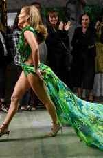 JENNIFER LOPEZ at Versace Runway Show at Milan Fashion Week 09/20/2019