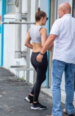 JENNIFER LOPEZ Heading to a Gym in Miami 09/14/2019