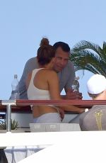 JENNIFER LOPEZ in Swimsuit at a Yacht in St. Tropez 09/03/2019
