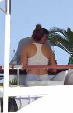 JENNIFER LOPEZ in Swimsuit at a Yacht in St. Tropez 09/03/2019