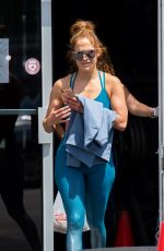 JENNIFER LOPEZ in Tights Heading to a Gym in Miami 09/12/2019