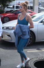 JENNIFER LOPEZ in Tights Heading to a Gym in Miami 09/12/2019