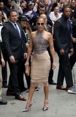 JENNIFER LOPEZ Leaves Good Morning America in New York 09/10/2019