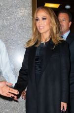 JENNIFER LOPEZ Leaves Tonight Show Starring Jimmy Fallon in New York 09/10/2019