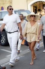 JENNIFER LOPEZ Out Shopping in Saint Tropez 09/04/2019