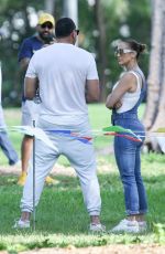 JENNIFERLOPEZ at a School Run in Miami 09/18/2019