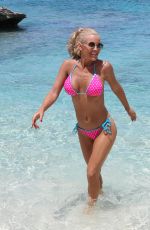 JENNY MCCARTHY in Bikini at a Beach in Turks and Caicos 08/31/2019